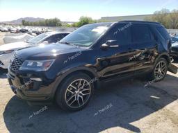 FORD EXPLORER S 2018 black  gas 1FM5K8GT4JGC02200 photo #2