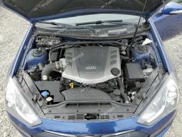 HYUNDAI GENESIS CO 2015 blue coupe gas KMHHU6KJ1FU123562 photo #4