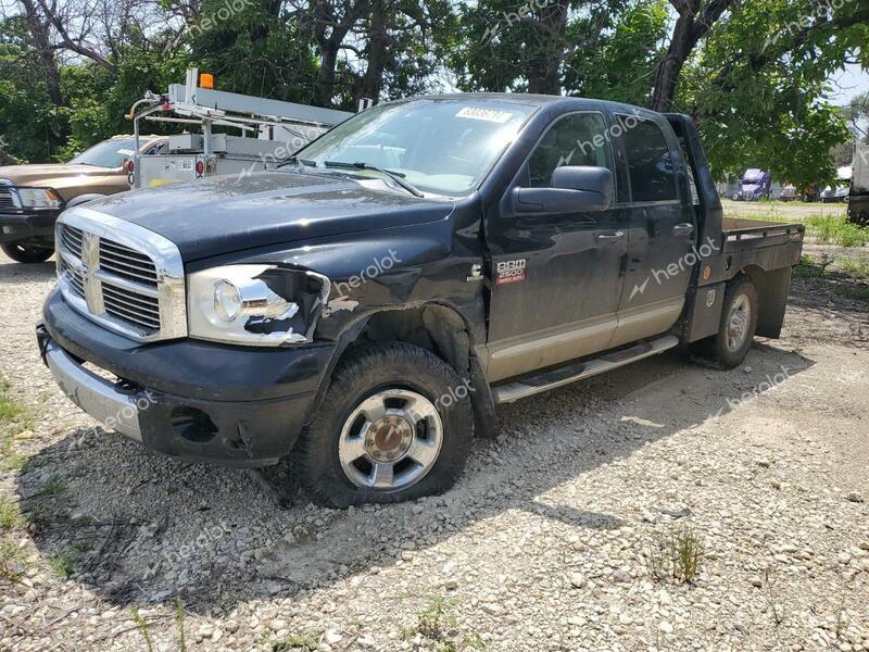 DODGE RAM 2500 2009 black  diesel 3D7KS28LX9G543917 photo #1