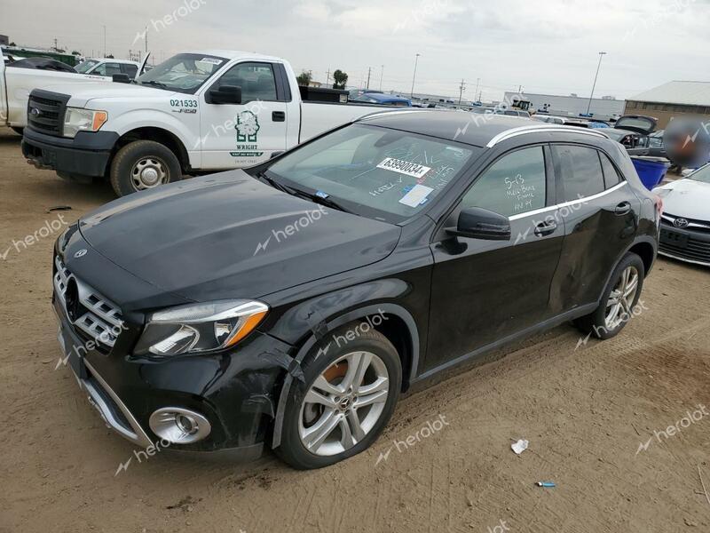 MERCEDES-BENZ GLA 250 2020 black  gas WDCTG4EB0LJ650241 photo #1