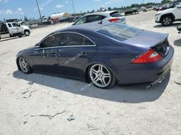 MERCEDES-BENZ CLS 550 2007 blue  gas WDDDJ72X97A098652 photo #3