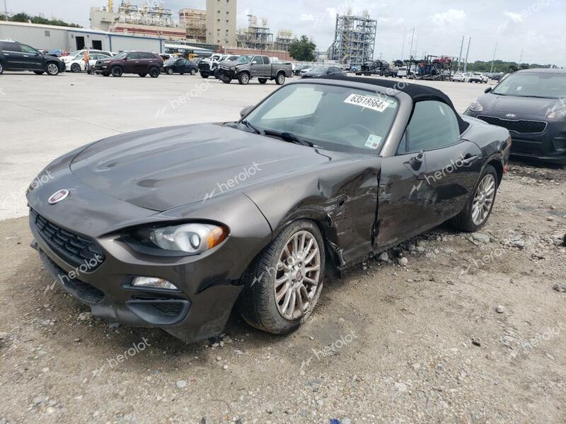 FIAT 124 SPIDER 2017 charcoal  gas JC1NFAEK4H0131252 photo #1