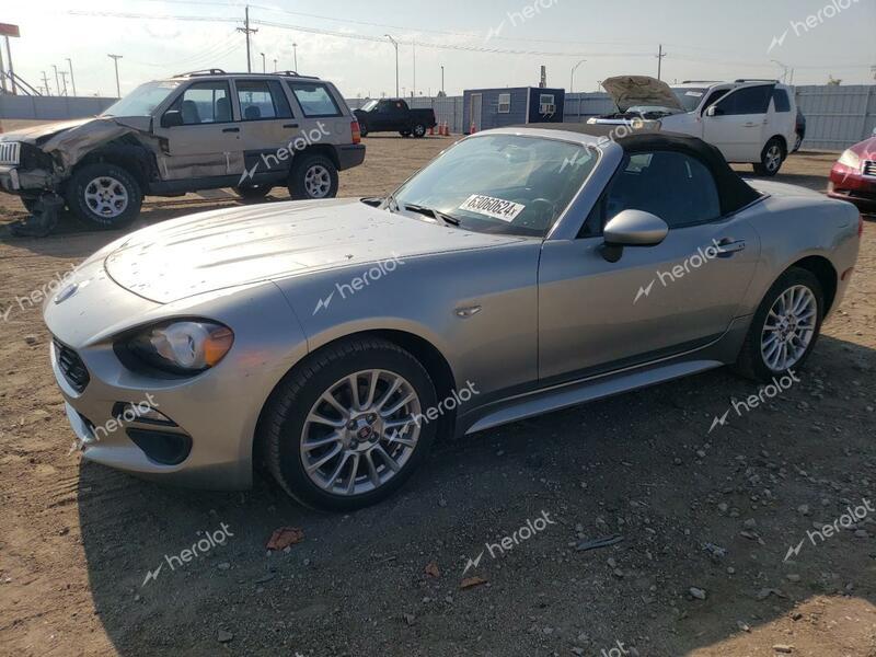 FIAT 124 SPIDER 2017 silver  gas JC1NFAEK5H0106537 photo #1