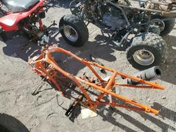 HONDA TRX250 EX 2007 orange all terr gas 1HFTE270274612645 photo #4