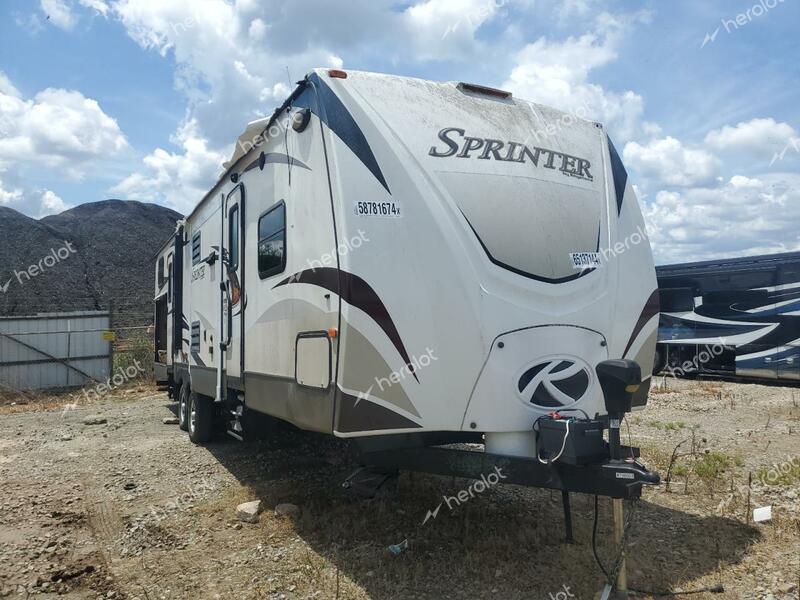 KEYSTONE SPRINTER 2013 beige   4YDT31620D1532400 photo #1