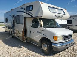 FORD MOTORHOME 2005 white cutaway gas 1FDXE45S75HA18906 photo #2