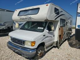 FORD MOTORHOME 2005 white cutaway gas 1FDXE45S75HA18906 photo #3