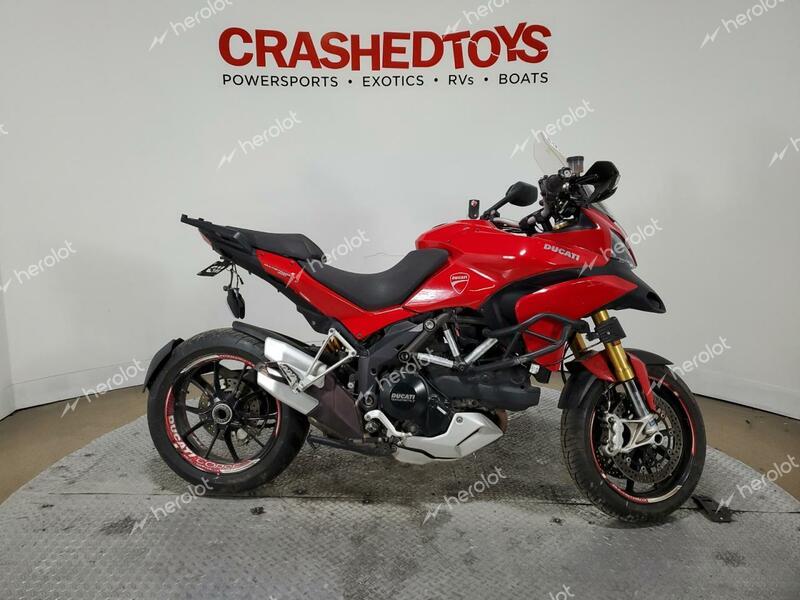 DUCATI MULTISTRAD 2012 red  gas ZDM12BLW6CB018168 photo #1