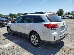 SUBARU OUTBACK 3. 2011 white  gas 4S4BRDGC2B2401087 photo #3