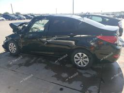 HYUNDAI ACCENT SE 2017 black  gas KMHCT4AEXHU386898 photo #3