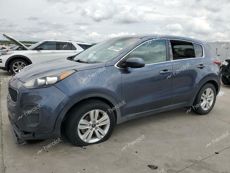 KIA SPORTAGE L 2019 blue  gas KNDPM3AC7K7545670 photo #1