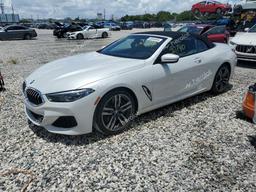 BMW 840I 2022 white  gas WBADZ2C09NCH16612 photo #2