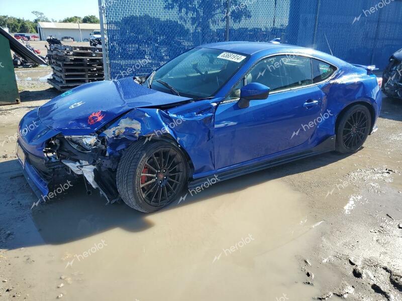 SUBARU BRZ 2.0 LI 2015 blue  gas JF1ZCAC14F9601222 photo #1