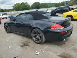 BMW M6 2007 black converti gas WBSEK93557CY78293 photo #3