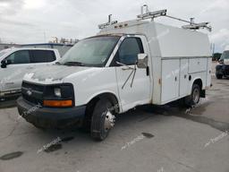 CHEVROLET EXPRESS G3 2003 white cutaway gas 1GBJG31U731116575 photo #2