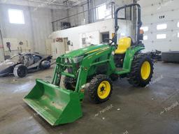 JOHN DEERE 3038E 2021 green   1LV3038ELMM134682 photo #3