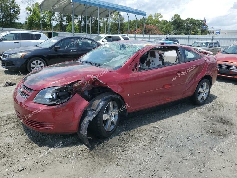 CHEVROLET COBALT LT 2008 burgundy  gas 1G1AL18F887180978 photo #1