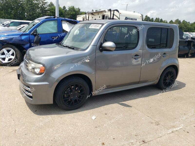 NISSAN CUBE S 2009 gray  gas JN8AZ28R49T104192 photo #1