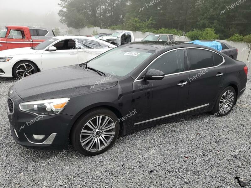 KIA CADENZA PR 2014 black sedan 4d gas KNALN4D78E5139040 photo #1