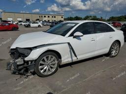 AUDI A4 PREMIUM 2017 white sedan 4d gas WAUGNAF44HN005777 photo #2