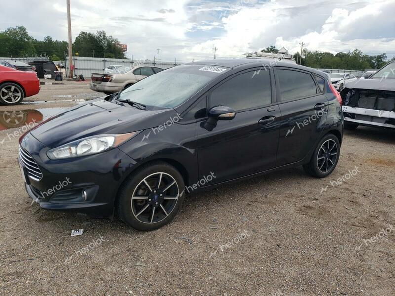 FORD FIESTA SE 2015 black  gas 3FADP4EJ7FM104597 photo #1