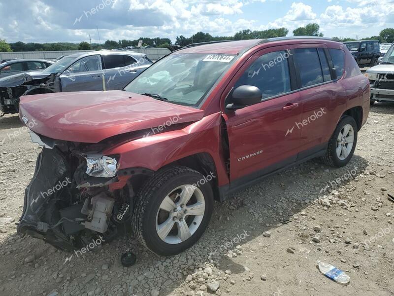 JEEP COMPASS SP 2014 red 4dr spor gas 1C4NJDBB4ED591748 photo #1