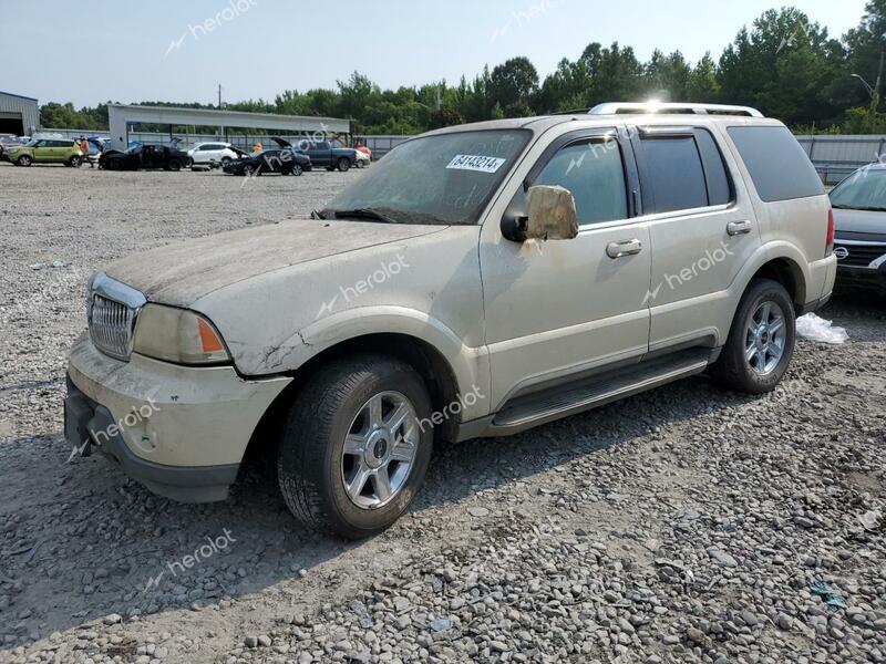 LINCOLN AVIATOR 2005 beige  gas 5LMEU88H05ZJ22372 photo #1