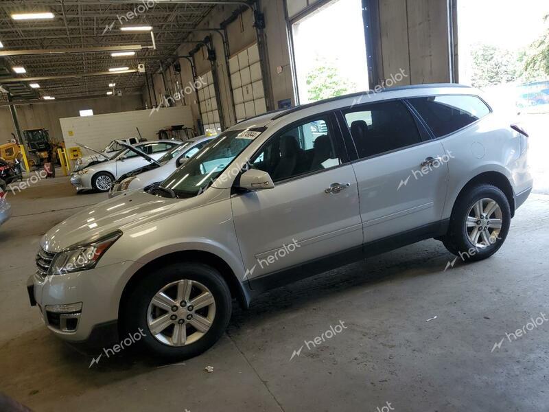 CHEVROLET TRAVERSE L 2014 silver  gas 1GNKVGKD8EJ375405 photo #1