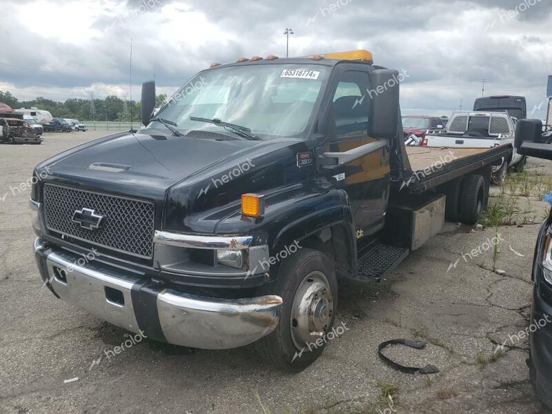 CHEVROLET C5500 C5C0 2007 black chassis diesel 1GBE5C1247F400129 photo #1