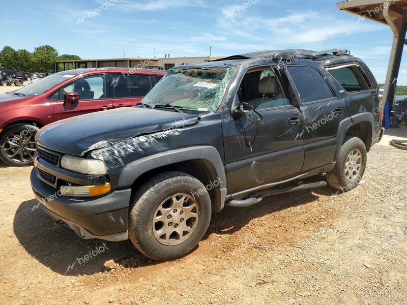 CHEVROLET TAHOE K150 2005 black  gas 1GNEK13T05R221605 photo #1