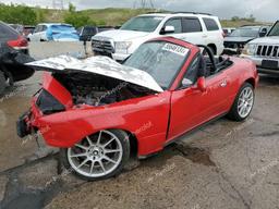 MAZDA MX-5 MIATA 1990 red  gas JM1NA3515L0109211 photo #2