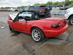 MAZDA MX-5 MIATA 1990 red  gas JM1NA3515L0109211 photo #3