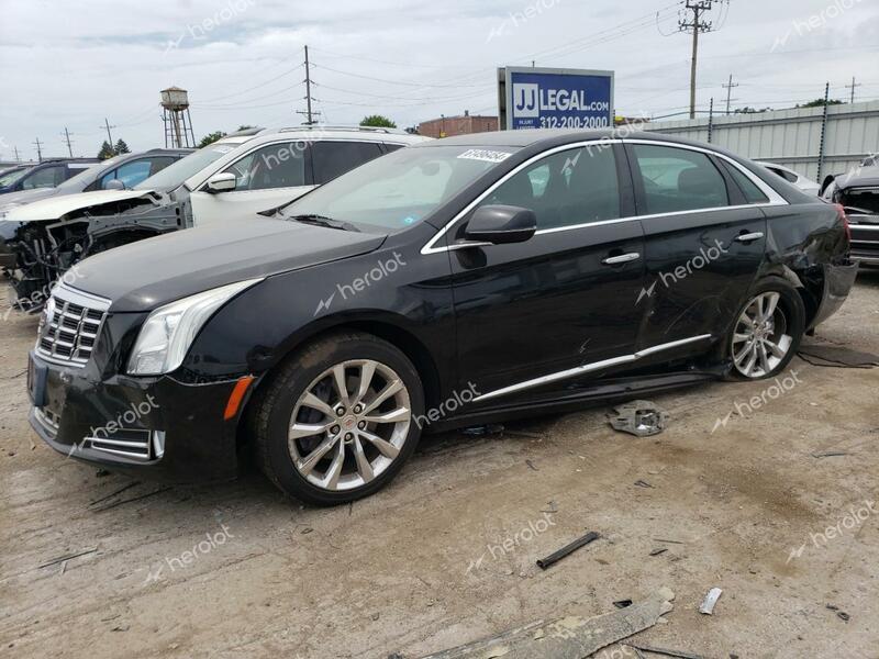 CADILLAC XTS LUXURY 2015 black  gas 2G61M5S35F9283865 photo #1