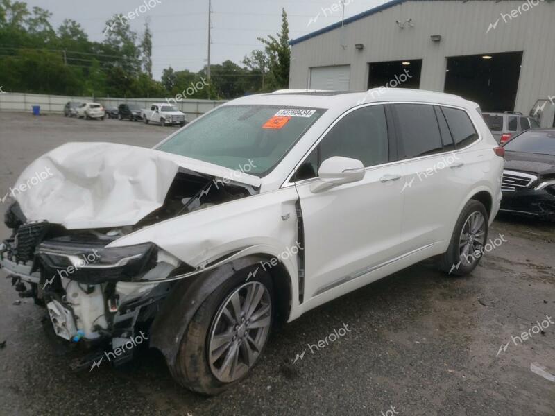 CADILLAC XT6 PREMIU 2020 white  gas 1GYKPCRS6LZ157620 photo #1