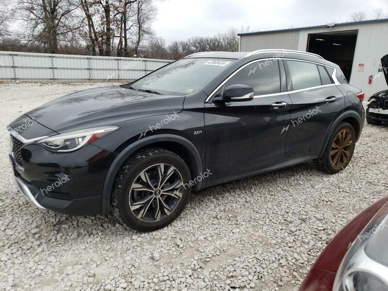 INFINITI QX30 BASE 2019 black  gas SJKCH5CRXKA008890 photo #1