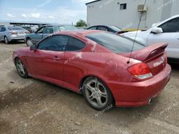 HYUNDAI TIBURON GT 2005 red coupe gas KMHHN65F95U168168 photo #3