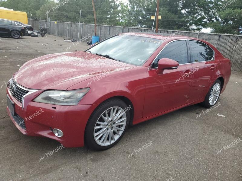 LEXUS GS 350 2013 red sedan 4d gas JTHCE1BL5D5004029 photo #1