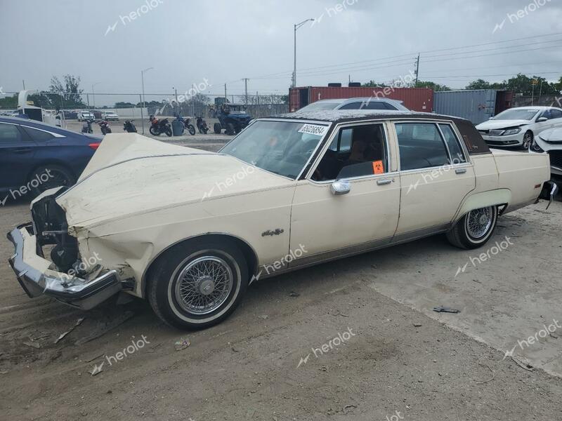 OLDSMOBILE 98 REGENCY 1983 beige  gas 1G3AX69Y4DM864186 photo #1