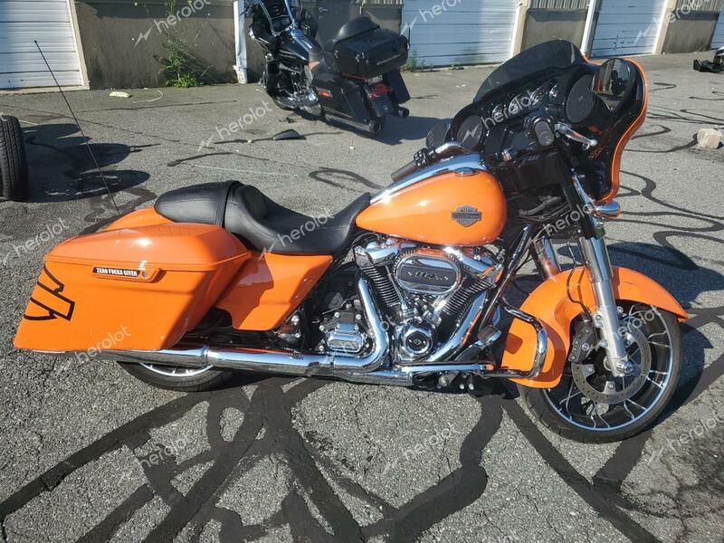 HARLEY-DAVIDSON FLHXS 2023 orange  gas 1HD1KRP15PB631079 photo #1