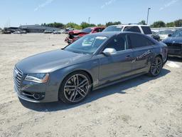 AUDI S8 QUATTRO 2013 gray  gas WAUD2AFD7DN027777 photo #2