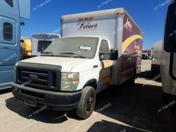 FORD ECONOLINE 2008 white cutaway gas 1FDWE35L88DA79613 photo #2