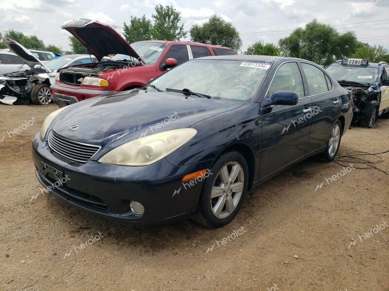 LEXUS ES 330 2006 blue  gas JTHBA30G465165256 photo #1