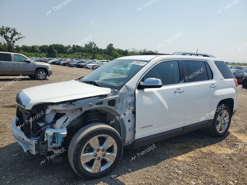 GMC TERRAIN SL 2015 white  gas 2GKFLTE31F6273264 photo #1