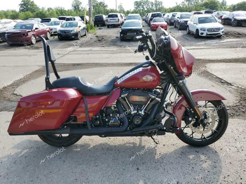 HARLEY-DAVIDSON FLHXS 2021 red  gas 1HD1KRP18MB665142 photo #1