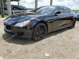 MASERATI QUATTROPOR 2014 black sedan 4d gas ZAM56RRAXE1097466 photo #2