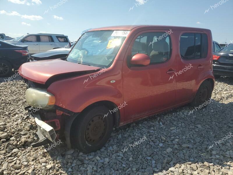 NISSAN CUBE BASE 2010 red 4dr spor gas JN8AZ2KR0AT150695 photo #1