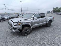 TOYOTA TACOMA DOU 2023 silver  gas 3TMCZ5AN1PM554522 photo #2