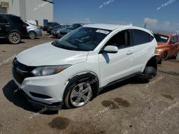 HONDA HR-V LX 2018 white  gas 3CZRU5H31JM702294 photo #2