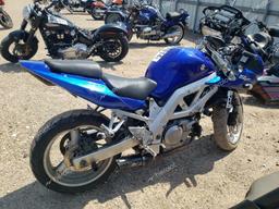 SUZUKI SV650 2004 blue  gas JS1VP53A342100892 photo #2