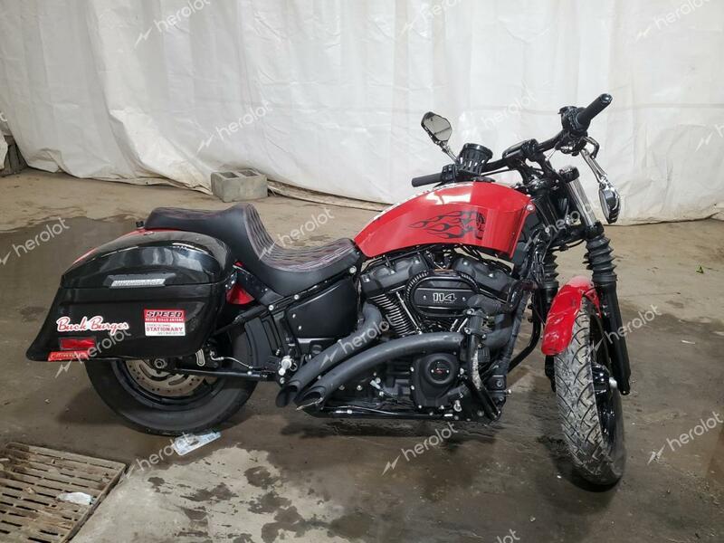 HARLEY-DAVIDSON FXBBS 2022 red  gas 1HD1YYK15NB018179 photo #1